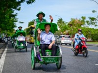 Grab ra mắt dịch vụ Grab xích lô độc đáo, nâng tầm trải nghiệm du lịch Huế