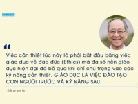 Giáo sư John Vu: Trí tuệ nhân tạo có thể thay đổi thế giới, nhưng giáo dục mới quyết định tương lai loài người