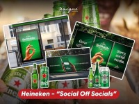 Heineken tái định nghĩa kết nối xã hội từ thế giới OOH với chiến dịch “Social Off Socials”