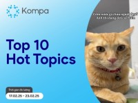 Kompa.ai: Hot topics mạng xã hội tuần 17/2-23/2