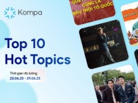 Kompa.ai: Hot topics mạng xã hội tuần 23/06-29/06