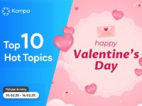 Kompa.ai: Hot topics mạng xã hội tuần 10/2-16/2