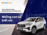 Toàn cảnh thị trường Hybrid Việt Nam nửa đầu 2025: Những con số biết nói