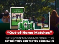 Nhường lại “spotlight”, chiến dịch “Out-of-Home Matches” của Heineken kết nối triệu con tim yêu bóng đá nữ