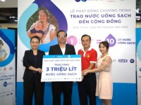 P&G Việt Nam tiếp tục hợp tác cùng Saigon Co.op trao 3 triệu lít nước uống sạch đến cộng đồng