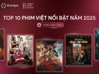 Kompa.ai: Cuộc đổ bộ phim Việt 2025 và 10 tác phẩm “chiếm sóng” MXH
