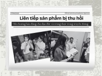 Liên tiếp sản phẩm bị thu hồi: Hồi chuông báo động cho đạo đức và trung thực trong truyền thông