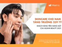 Skincare cho nam: Khách hàng tiềm năng mới của ngành Beauty 2025