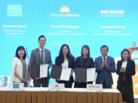 STB, Vietnam Airlines và Tập đoàn Sentosa Development Corporation ký kết MOU nhằm thúc đẩy du lịch Việt Nam và Singapore