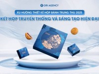 Xu hướng thiết kế hộp bánh Trung Thu 2025: Kết hợp truyền thống và sáng tạo hiện đại