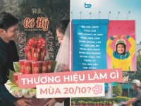 Thương hiệu làm gì mùa 20/10: Phê La dựng rạp cưới, Be cá nhân hoá khuyến mãi theo tên