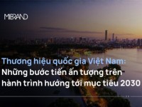 Thương hiệu quốc gia Việt Nam: Những bước tiến ấn tượng trên hành trình hướng tới mục tiêu 2030