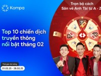 Kompa.ai: Top 10 chiến dịch truyền thông nổi bật của tháng 2/2025