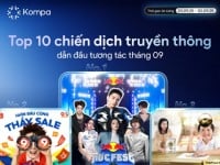 Kompa.ai: Top 10 chiến dịch truyền thông nổi bật của tháng 9/2025