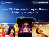 Kompa.ai: Top 10 chiến dịch truyền thông nổi bật của tháng 11/2025