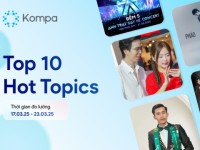 Kompa.ai: Hot topics mạng xã hội tuần 17/3-23/3