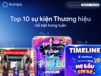Kompa.ai: Top 10 sự kiện thương hiệu nổi bật tuần 29/9-5/10