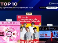 Kompa.ai: Top 10 sự kiện thương hiệu nổi bật tuần 10/11-16/11