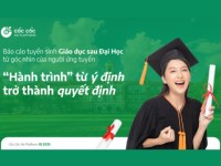 Báo cáo “Tuyển sinh Sau Đại học” của Cốc Cốc: Hành trình từ “ý định” trở thành “quyết định”