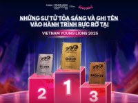 Những Sư Tử tỏa sáng và ghi tên vào hành trình rực rỡ tại Vietnam Young Lions 2025