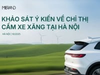 Mibrand: Báo cáo khảo sát người dùng xe điện tại Hà Nội và ý kiến về lộ trình chuyển đổi