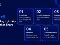 5 yếu tố ảnh hưởng trực tiếp đến Market Share và vai trò của Brand Power