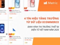 4 tín hiệu tăng trưởng từ dữ liệu e-Commerce định hình ngành Thiết bị điện tử năm 2026