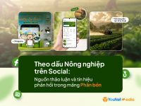 Theo dấu Nông nghiệp trên mạng xã hội: Nguồn thảo luận và các tín hiệu phản hồi trong mảng Phân bón
