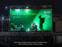 Chiến dịch “Headlight Billboard” của Grab Philippines: Tái định nghĩa giá trị dịch vụ qua thông điệp nhân văn