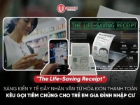 Sáng kiến y tế từ “Hóa đơn Cứu mạng” của chiến dịch “The Life-Saving Receipt”