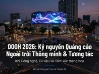 DOOH 2026 – Kỷ nguyên quảng cáo ngoài trời thông minh và tương tác