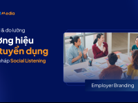 Theo dõi & đo lường thương hiệu nhà tuyển dụng với giải pháp Social Listening