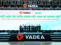 Grab hợp tác YADEA thúc đẩy tài xế chuyển sang xe điện