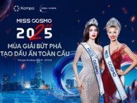 Kompa.ai: Miss Cosmo 2025 bứt phá khẳng định vị thế đấu trường sắc đẹp Việt trên MXH