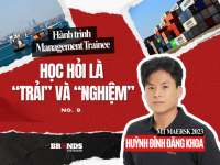 Hành trình Management Trainee #9 – Huỳnh Đình Đăng Khoa @ Maersk: Học hỏi là “trải” và “nghiệm”