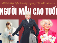 Khi thương hiệu làm đẹp ngưng “trẻ mãi” và ưu ái người mẫu cao tuổi