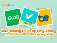 Ride-hailing trước áp lực giá xăng: Grab và Be hỗ trợ tài xế, Xanh SM tận dụng thời cơ