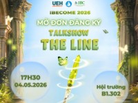 Mở đơn đăng ký tham dự Talkshow “The Line” thuộc khuôn khổ chương trình hướng nghiệp IBeCome 2026