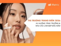 Thị trường Trang điểm 2026: Xu hướng tăng trưởng và nhu cầu làm đẹp đầu năm