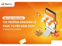 Metric chính thức công bố: Báo cáo thị trường Thương mại Điện tử Việt Nam 2025