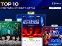 Kompa.ai: Top 10 sự kiện thương hiệu nổi bật tuần 15/12-21/12