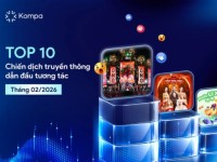 Kompa.ai: Top 10 chiến dịch truyền thông nổi bật của tháng 2/2026