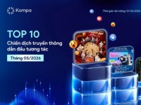 Kompa.ai: Top 10 chiến dịch truyền thông nổi bật của tháng 5/2026
