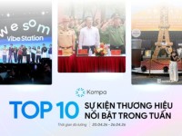 Kompa.ai: Top 10 sự kiện thương hiệu nổi bật tuần 20/4-26/4/2026