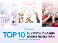 Kompa.ai: Top 10 sự kiện thương hiệu nổi bật tuần 27/4-3/5/2026