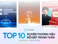 Kompa.ai: Top 10 sự kiện thương hiệu nổi bật tuần 4/5-10/5/2026
