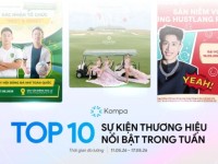 Kompa.ai: Top 10 sự kiện thương hiệu nổi bật tuần 11/5-17/5/2026