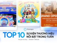 Kompa.ai: Top 10 sự kiện thương hiệu nổi bật tuần 22/6-28/6/2026