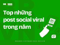 Brands Vietnam 2025 Review: Top những bài đăng social viral trong năm
