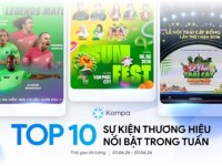 Kompa.ai: Top 10 sự kiện thương hiệu nổi bật tuần 1/6-7/6/2026